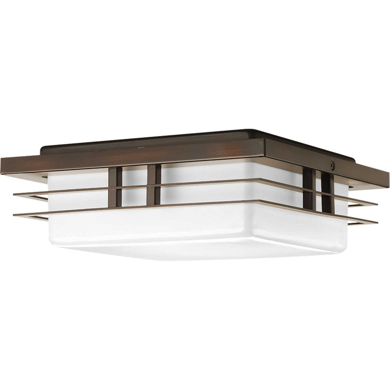 Progress Lighting P3447-2030K9 LED Wall/Ceiling Mount, Antique Bronze