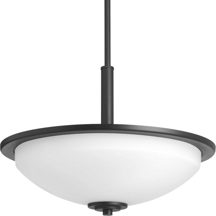 Progress Lighting P3450-31 Three Light inverted pendant, Black