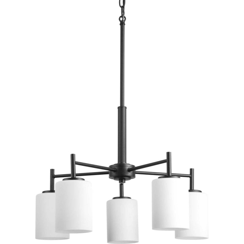 Progress Lighting P4319-31 Five Light Chandelier, Black