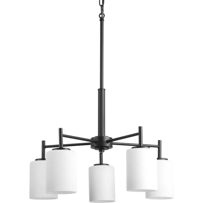 Progress Lighting P4319-31 Five Light Chandelier, Black