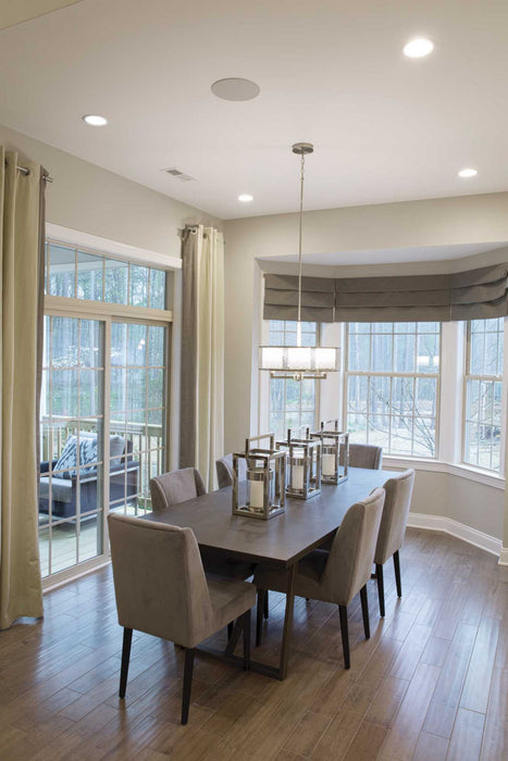 Progress Lighting P5156-09 Four Light Pendant, Brushed Nickel