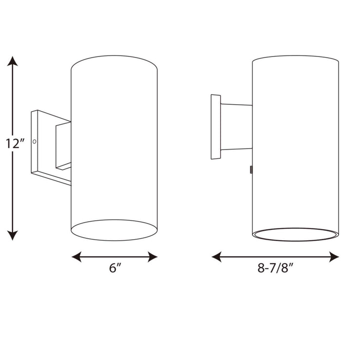 Progress Lighting P5641-30/30K LED Cylinder, White