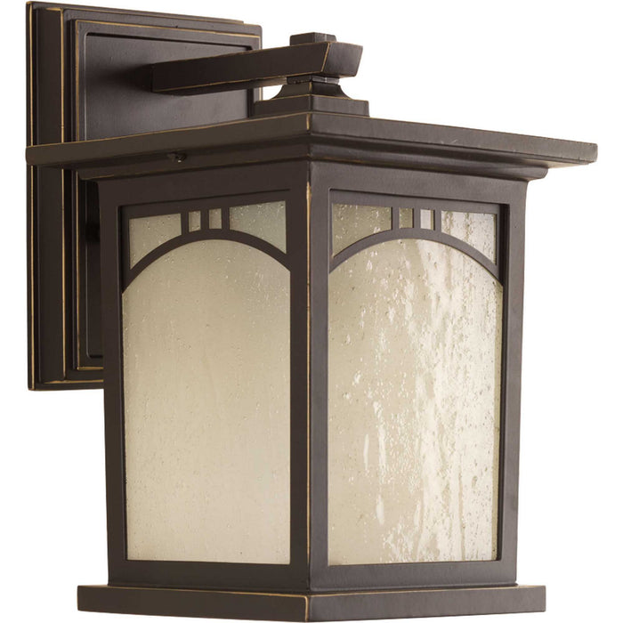 Progress Lighting P6052-20 One Light Wall Lantern, Antique Bronze