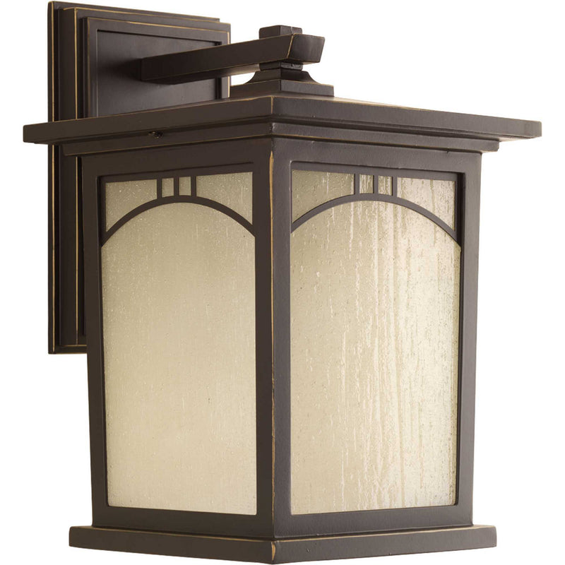 Progress Lighting P6053-20 One Light Wall Lantern, Antique Bronze