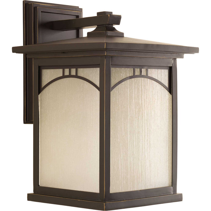 Progress Lighting P6054-20 One Light Wall Lantern, Antique Bronze