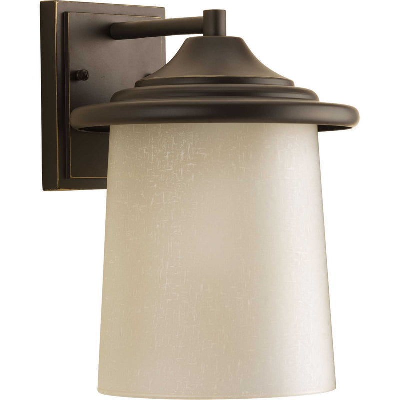 Progress Lighting P6060-20 One Light Wall Lantern, Antique Bronze