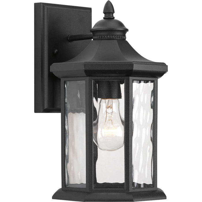Progress Lighting P6071-31 One Light Wall Lantern, Black