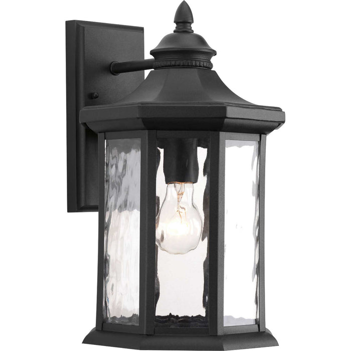 Progress Lighting P6072-31 One Light Wall Lantern, Black