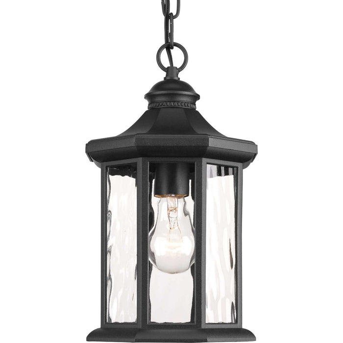 Progress Lighting P6529-31 One Light Hanging Lantern, Black