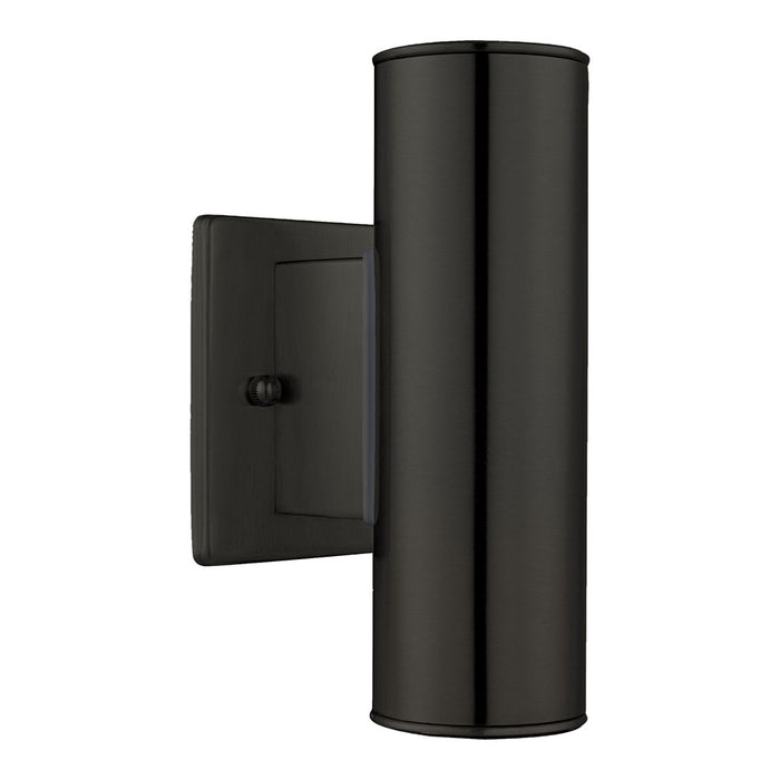 Eglo USA 200033A Two Light Outdoor Wall Mount, Matte Black