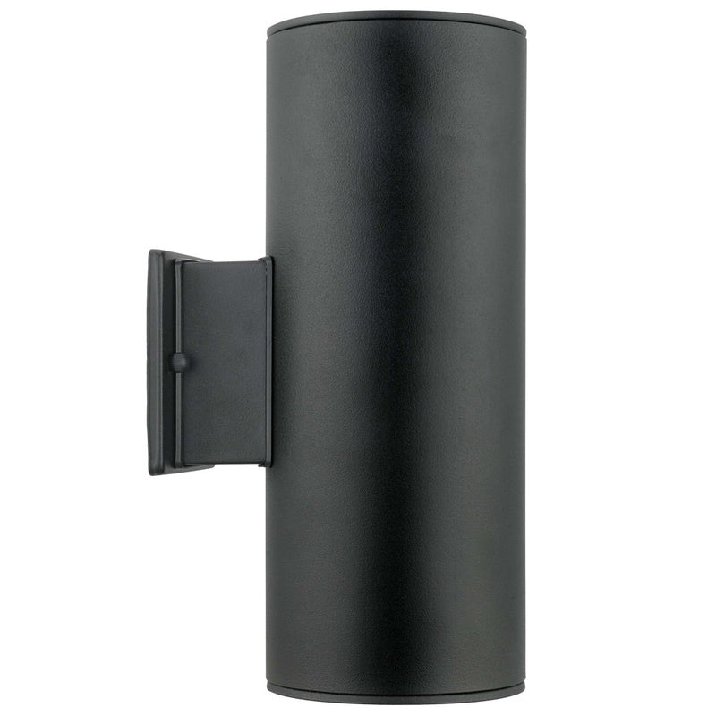 Eglo USA 200147A Two Light Outdoor Wall Mount, Black
