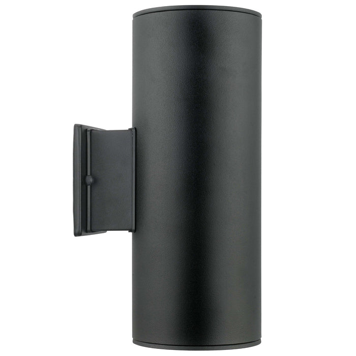 Eglo USA 200147A Two Light Outdoor Wall Mount, Black