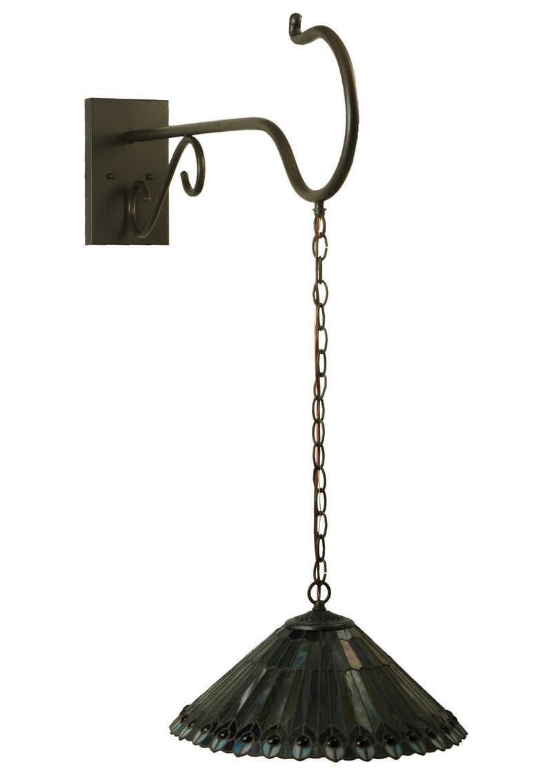 Meyda Tiffany 130796 One Light Wall Sconce, Timeless Bronze