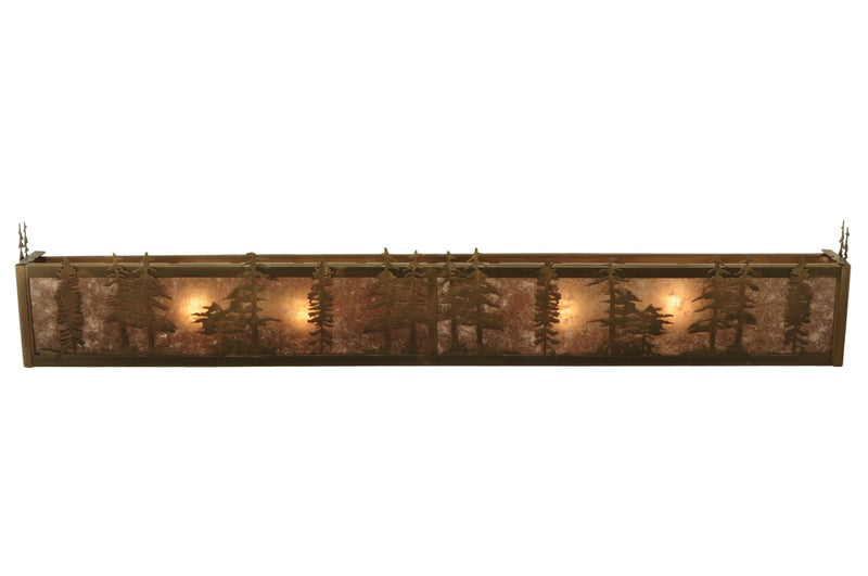 Meyda Tiffany 130857 Four Light Vanity, Antique Copper
