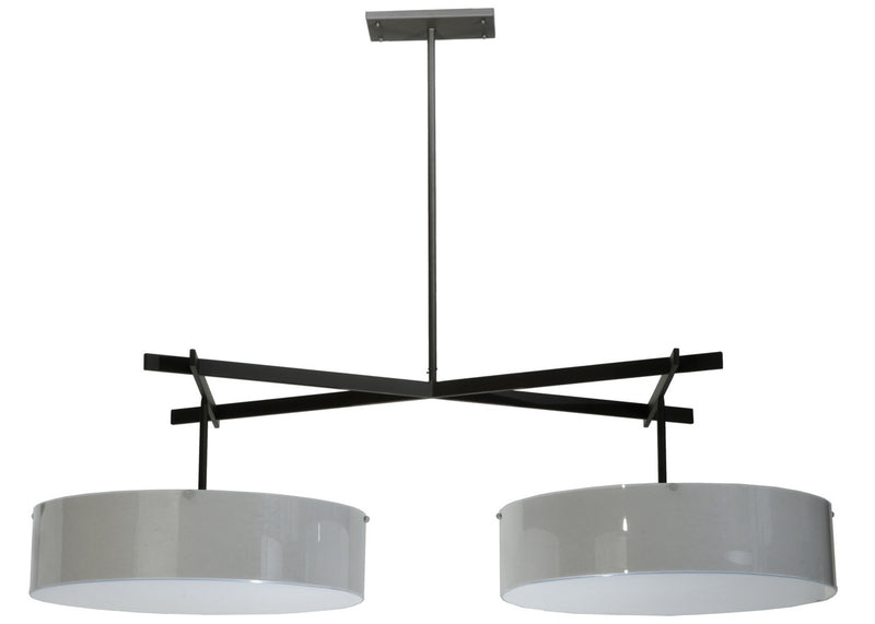 Meyda Tiffany 130983 Ten Light Oblong Pendant, Oil Rubbed Bronze