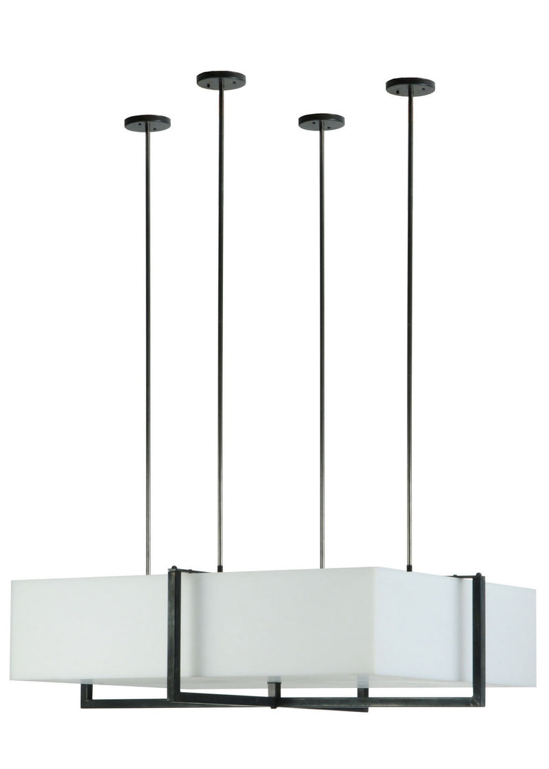 Meyda Tiffany 132220 Pendant, Natural Steel