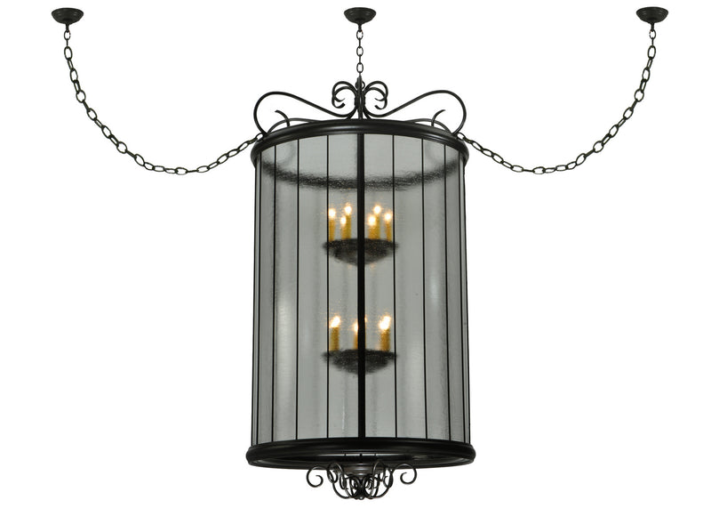 Meyda Tiffany 133638 12 Light Pendant, Timeless Bronze