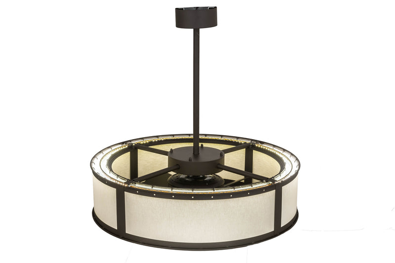 Meyda Tiffany 133804 LED Chandel-Air, Oil Rubbed Bronze