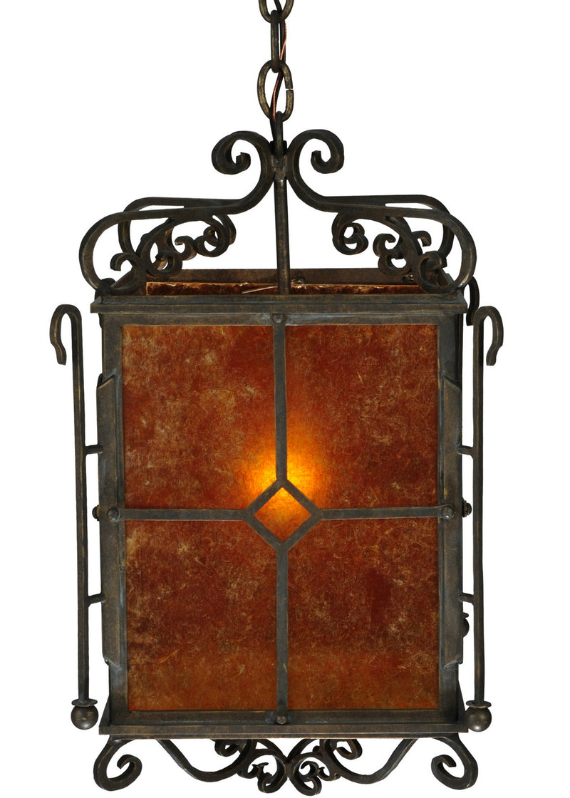 Meyda Tiffany 134179 One Light Pendant, English Bronze