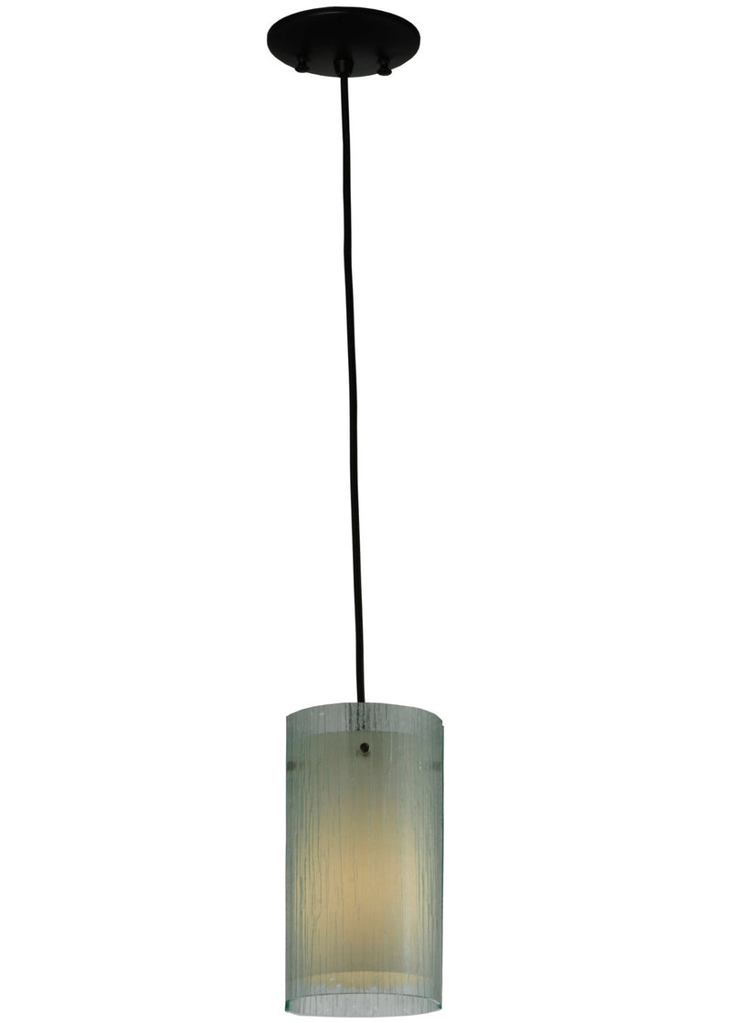 Meyda Tiffany 134242 One Light Mini Pendant, Custom,Chrome