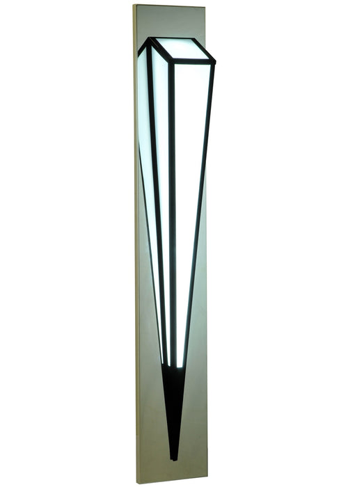 Meyda Tiffany 134829 LED Wall Sconce, Mirror Black