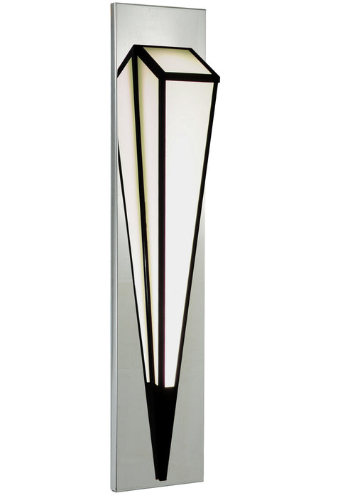 Meyda Tiffany 134995 LED Wall Sconce, Mirror Black