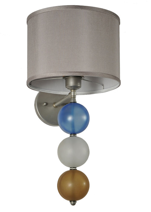 Meyda Tiffany 135049 One Light Wall Sconce, Nickel