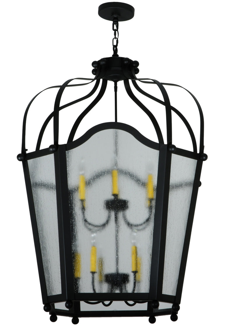 Meyda Tiffany 135145 12 Light Pendant, Blackwash