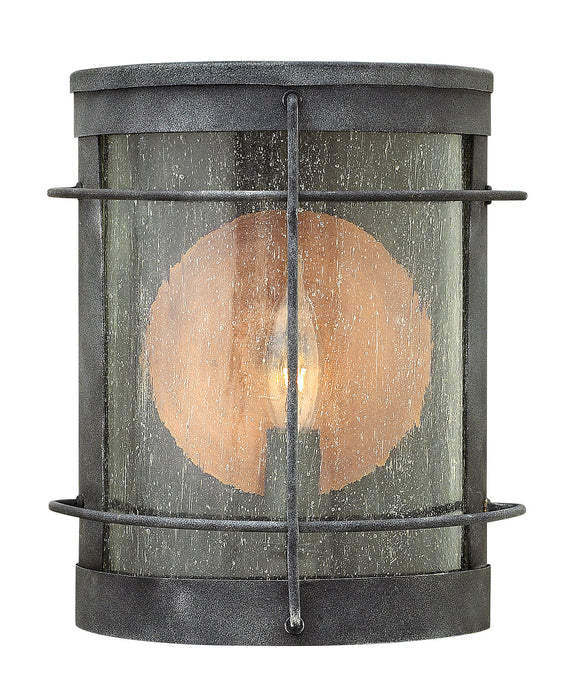 Hinkley 2620DZ LED Wall Mount, Aged Zinc