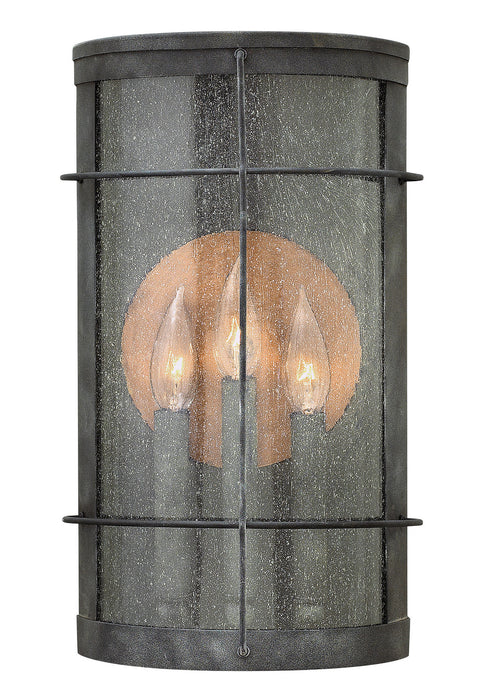 Hinkley 2625DZ LED Wall Mount, Aged Zinc