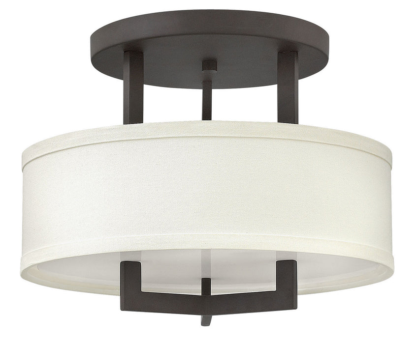 Hinkley 3200KZ LED Semi-Flush Mount, Buckeye Bronze