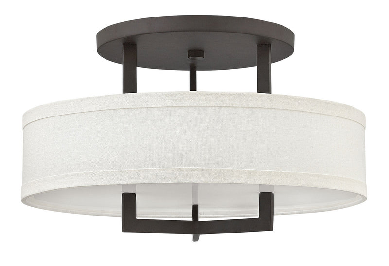 Hinkley 3201KZ LED Semi-Flush Mount, Buckeye Bronze