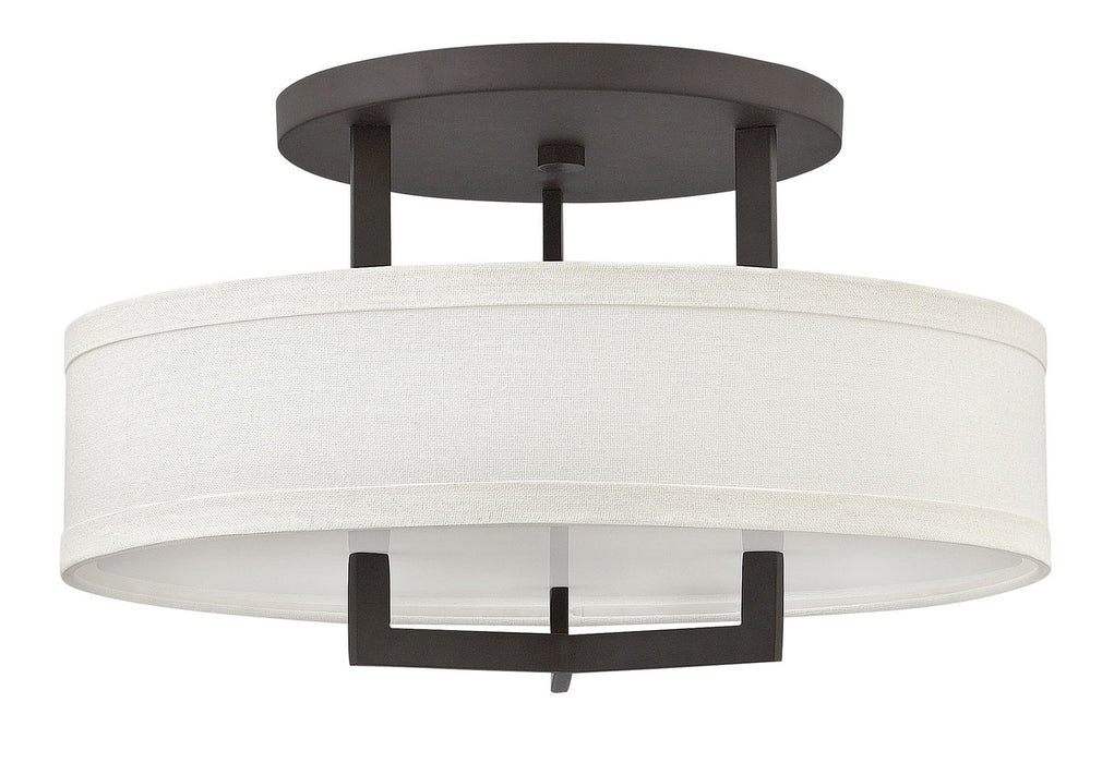 Hinkley 3201KZ LED Semi-Flush Mount, Buckeye Bronze