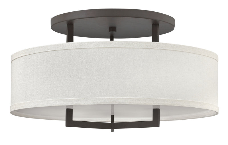 Hinkley 3211KZ LED Semi-Flush Mount, Buckeye Bronze