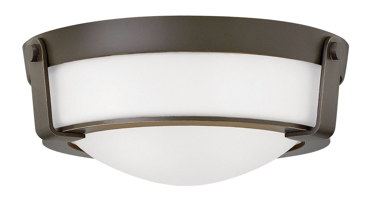 Hinkley 3223OB-WH LED Flush Mount, Olde Bronze