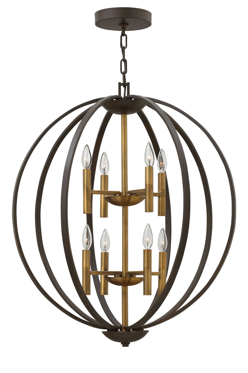 Hinkley 3468SB LED Foyer Pendant, Spanish Bronze
