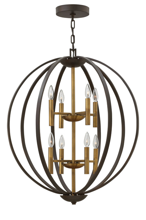 Hinkley 3468SB LED Foyer Pendant, Spanish Bronze
