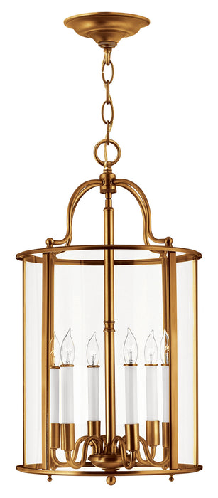 Hinkley 3478HR LED Foyer Pendant, Heirloom Brass