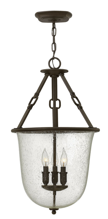 Hinkley 4783OZ LED Foyer Pendant, Oil Rubbed Bronze