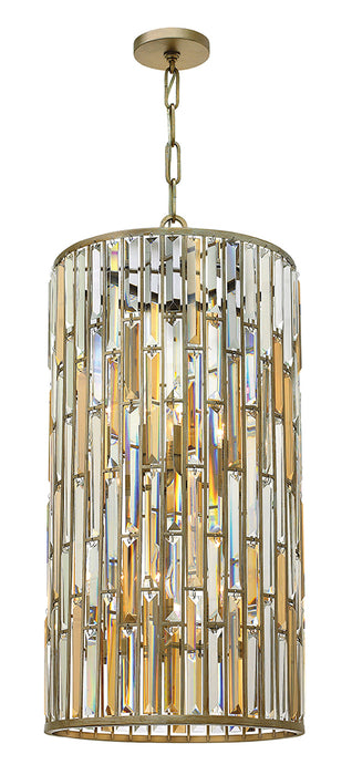 Fredrick Ramond FR33736SLF LED Chandelier, Silver Leaf