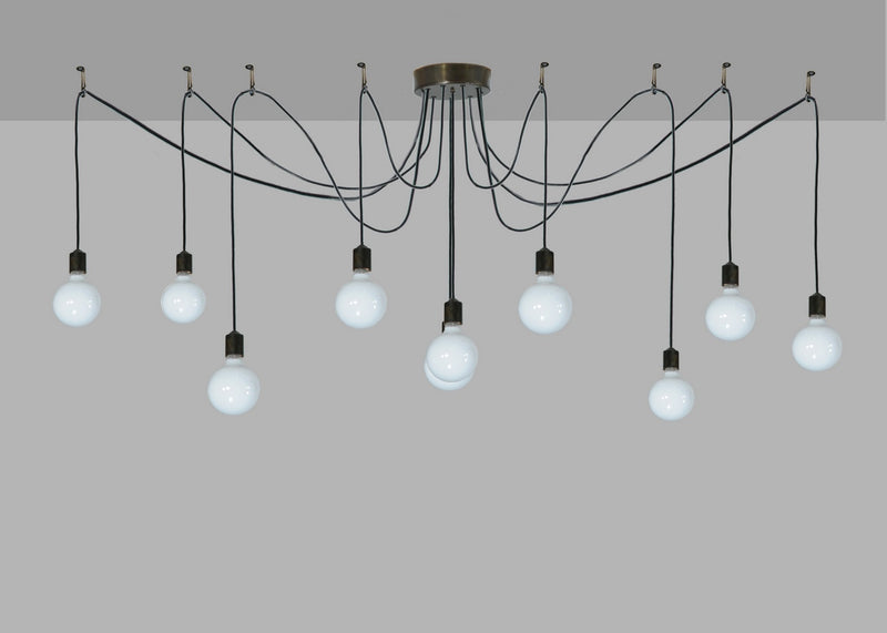 Meyda Tiffany 136207 Ten Light Pendant, Rokusho