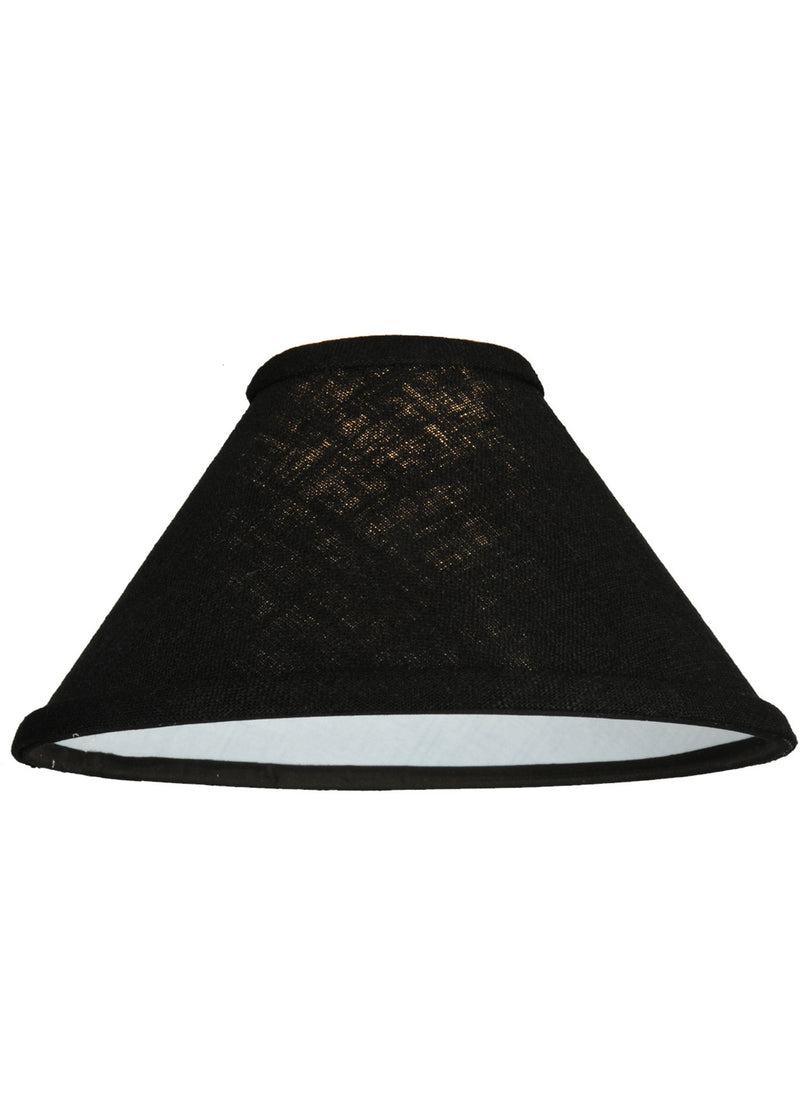 Meyda Tiffany 136239 Shade, Faille Black