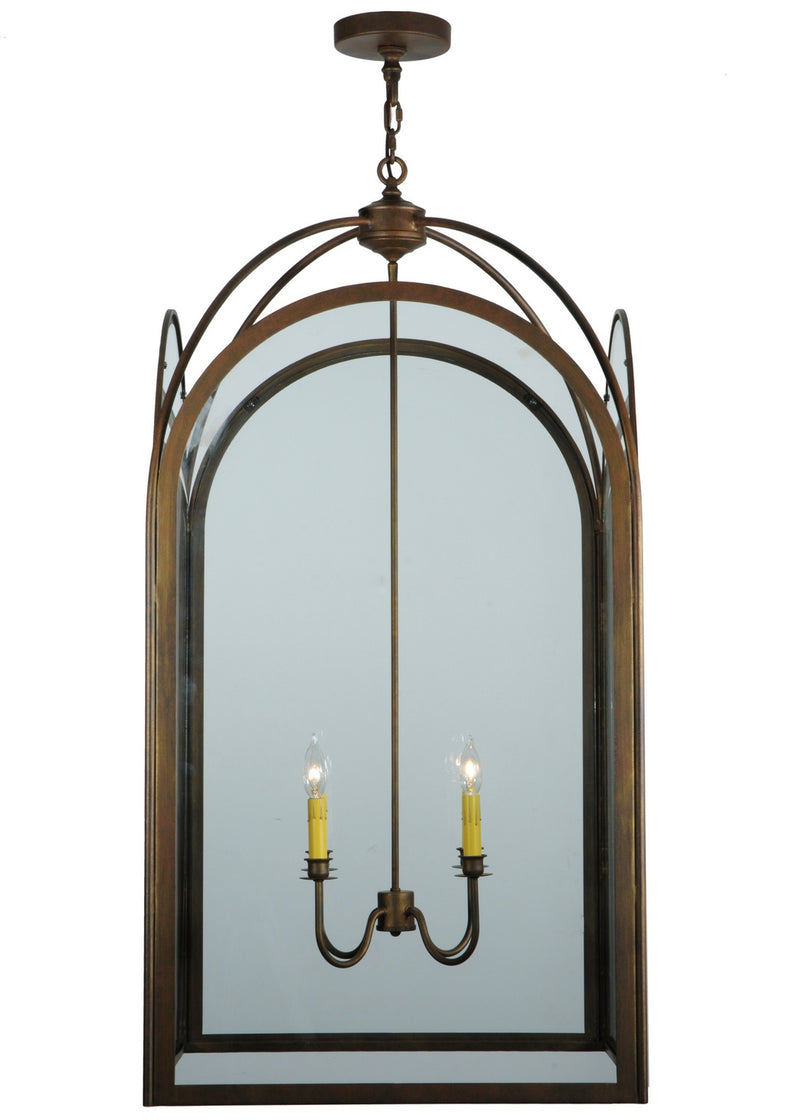 Meyda Tiffany 136611 Four Light Pendant, Cortez Gold