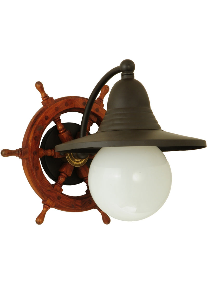 Meyda Tiffany 137018 One Light Wall Sconce, Oil Rubbed Bronze