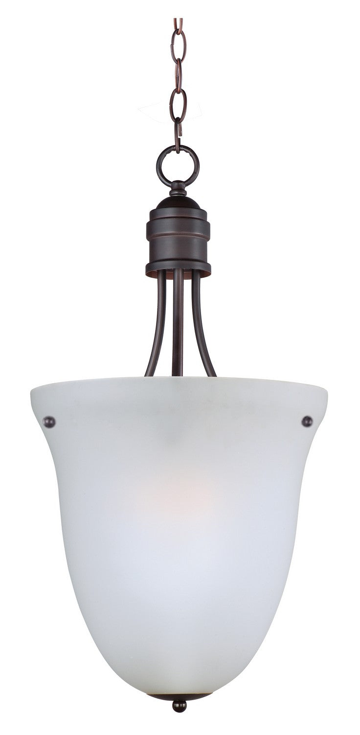 Maxim 10048FTOI Three Light Pendant, Oil Rubbed Bronze