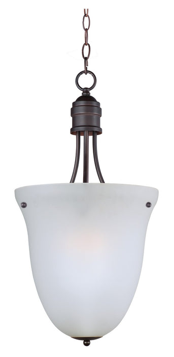 Maxim 10048FTOI Three Light Pendant, Oil Rubbed Bronze