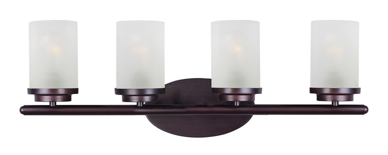Maxim 10214FTOI Four Light Bath Vanity, Oil Rubbed Bronze