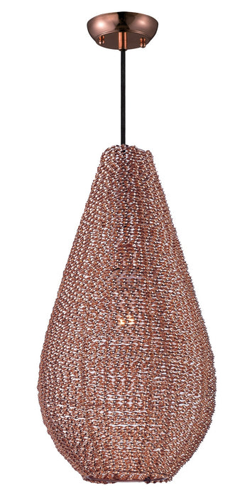 Maxim 12198CP One Light Pendant, Copper