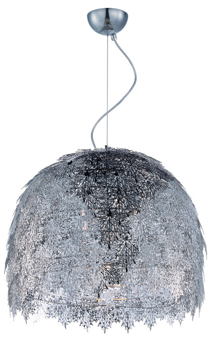 Maxim 39764PC Five Light Pendant, Polished Chrome