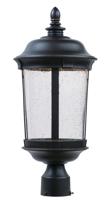 Maxim 55021CDBZ LED Outdoor Pole/Post Lantern, Bronze